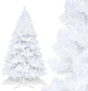 Witte Kunstkerstboom 180 cm