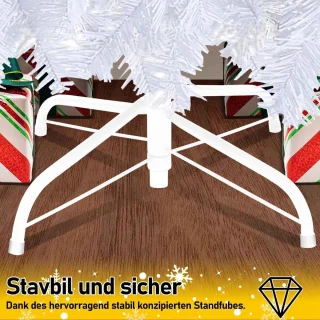 Witte Kunstkerstboom 180 cm