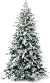 Witte kunstkerstboom 240 cm