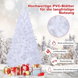 Witte Kunstkerstboom