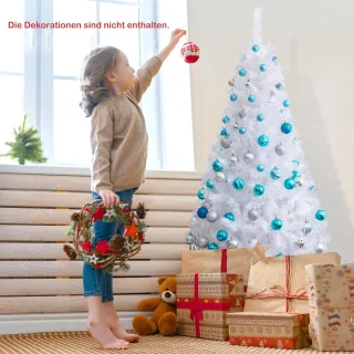 Witte Kunstkerstboom