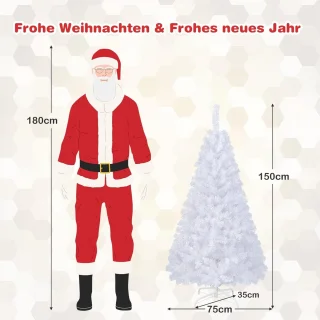 Witte Kunstkerstboom