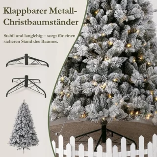 Witte kunstkerstboom