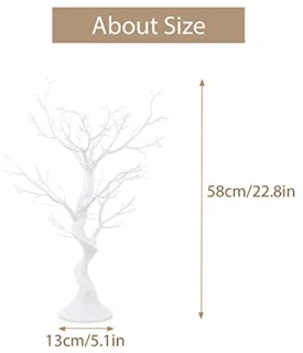 Witte Takkenboom Paastak 58 cm