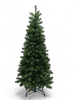 Strak & sfeervol: de Banff slanke kunstkerstboom