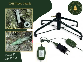 XMS-Trees Whistler Kunstkerstboom H180 x Ø124 cm