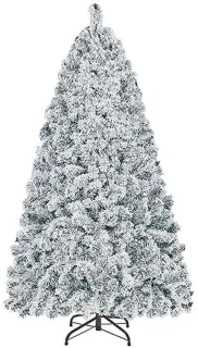 Yaheetech Kunstkerstboom 152,5 cm (besneeuwd)