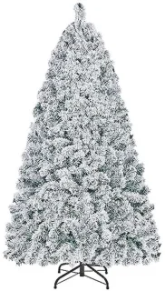 Yaheetech Kunstkerstboom 152,5 cm (besneeuwd)