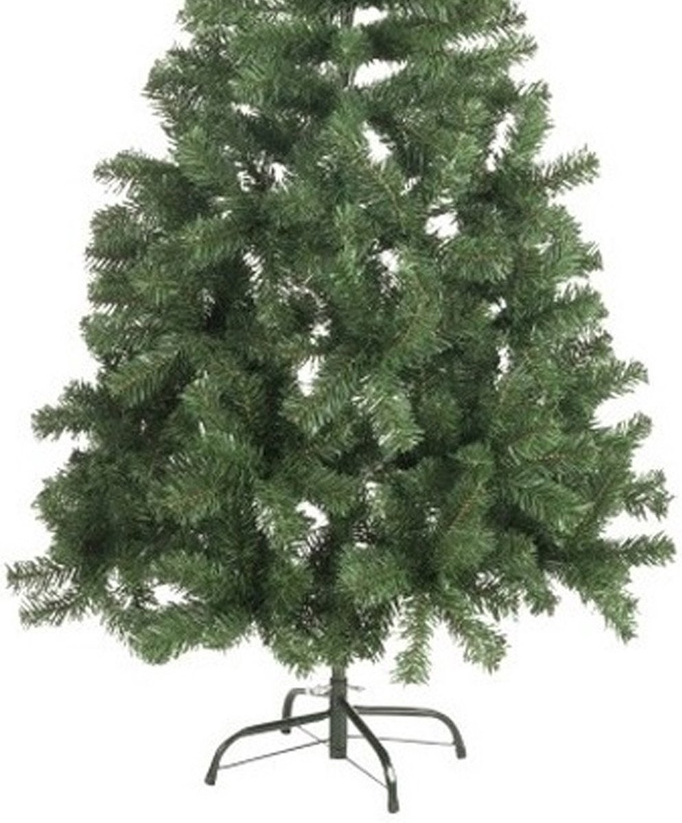 Zilverspar kerstboom 120 cm kunst kerstdecoratie