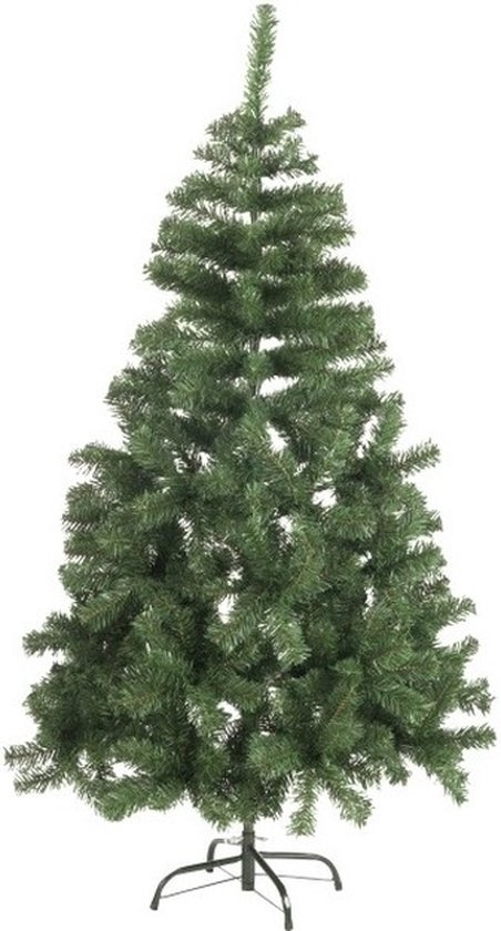 Zilverspar kerstboom 120 cm kunst kerstdecoratie
