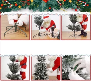 Zilverspar Kunstkerstboom 150 cm