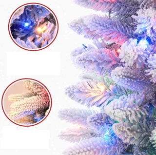 Zilverspar Kunstkerstboom 150 cm