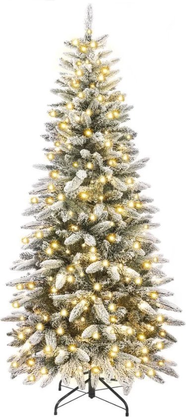 Zilverspar Kunstkerstboom 210cm Smal