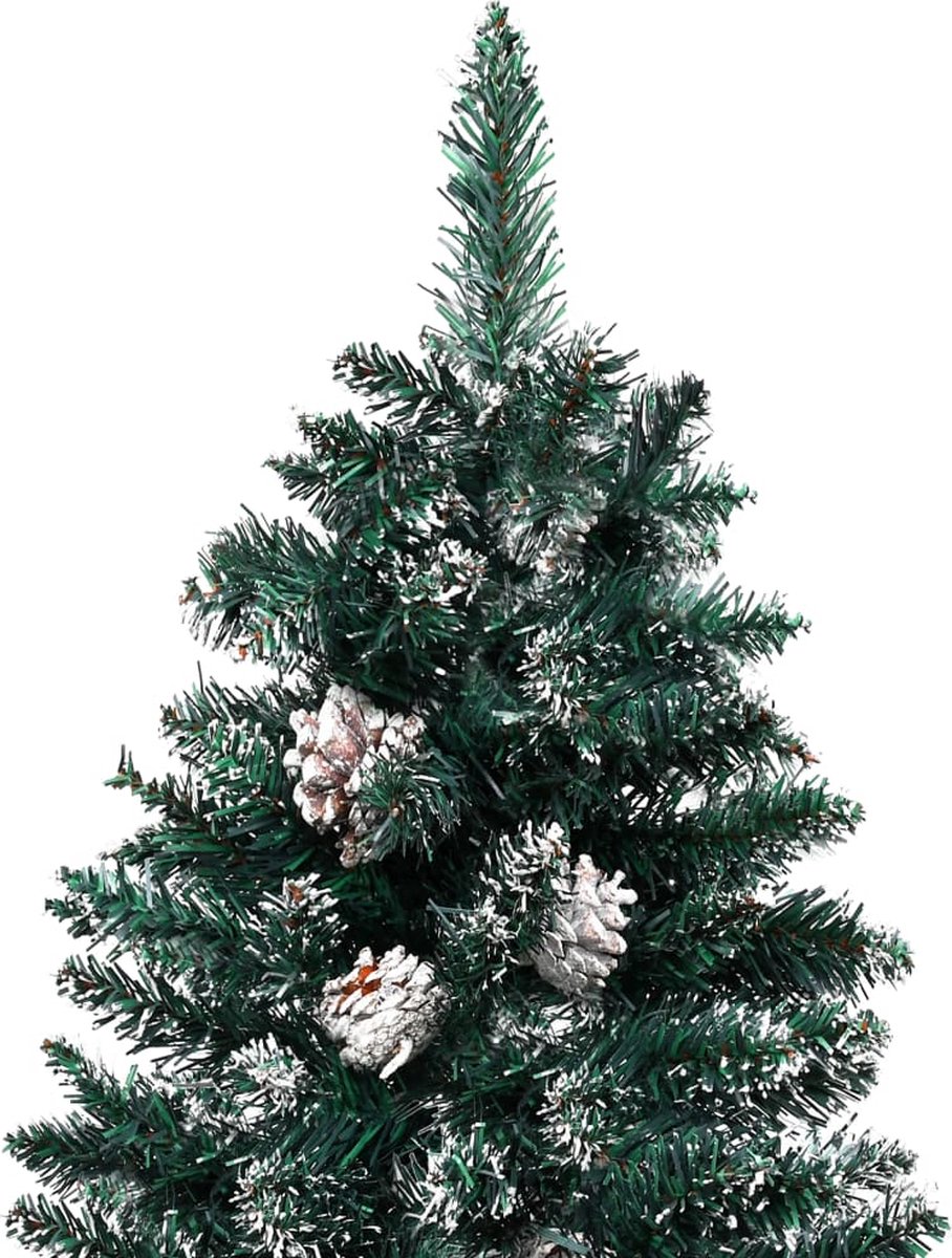 Zilverspar Kunstkerstboom Groen 150 cm