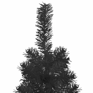 Zwarte Muurkerstboom 120 cm - Kunstkerstboom