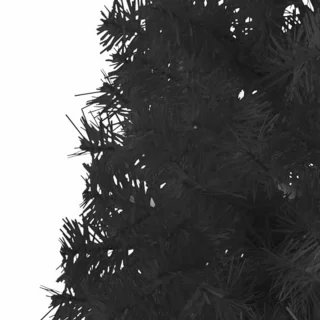 Zwarte Muurkerstboom 120 cm - Kunstkerstboom