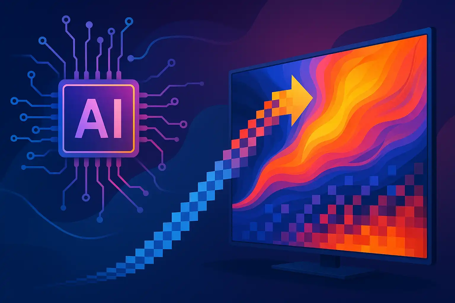 AI-upscaling uitgelegd: zo tilt kunstmatige intelligentie je OLED tv-beeld naar een hoger niveau