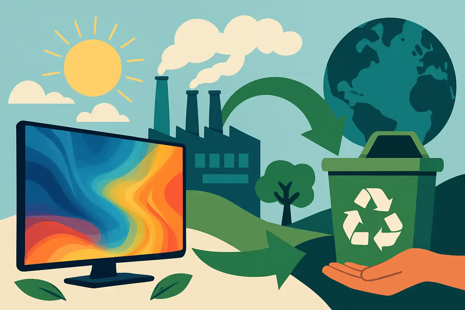 Hoe duurzaam zijn OLED-tv's echt? van productie tot recycling en hoe jij een milieubewuste keuze maakt