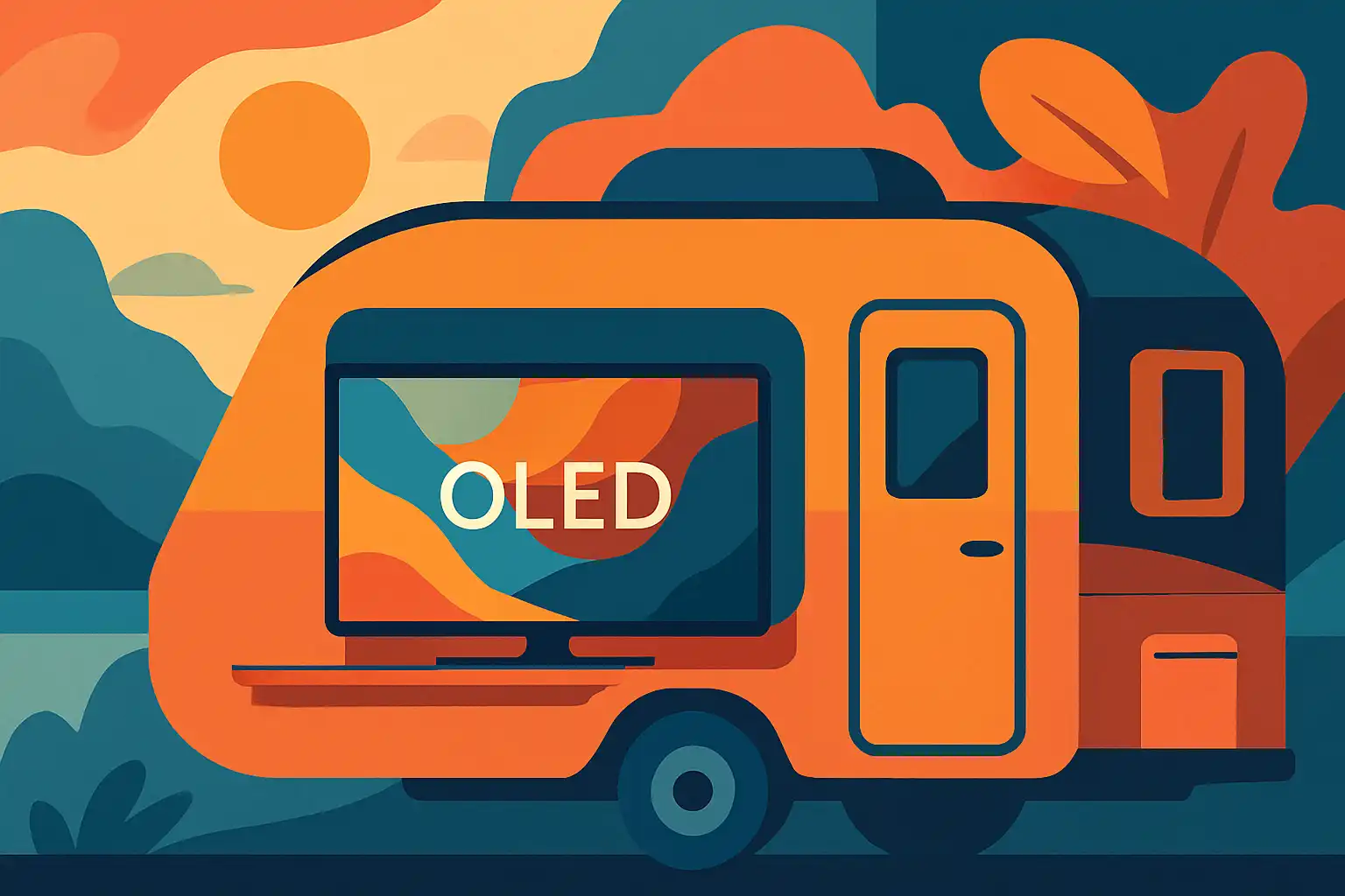 Je OLED-tv in de camper of tiny house: zo bescherm je je scherm onderweg