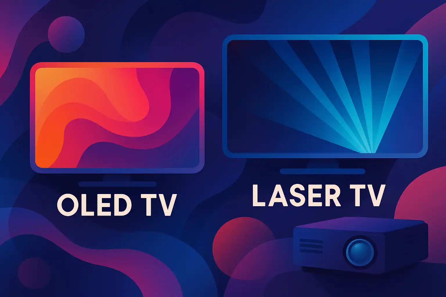 OLED-tv versus laser-tv: welke kies je voor de ultieme thuisbioscoop?