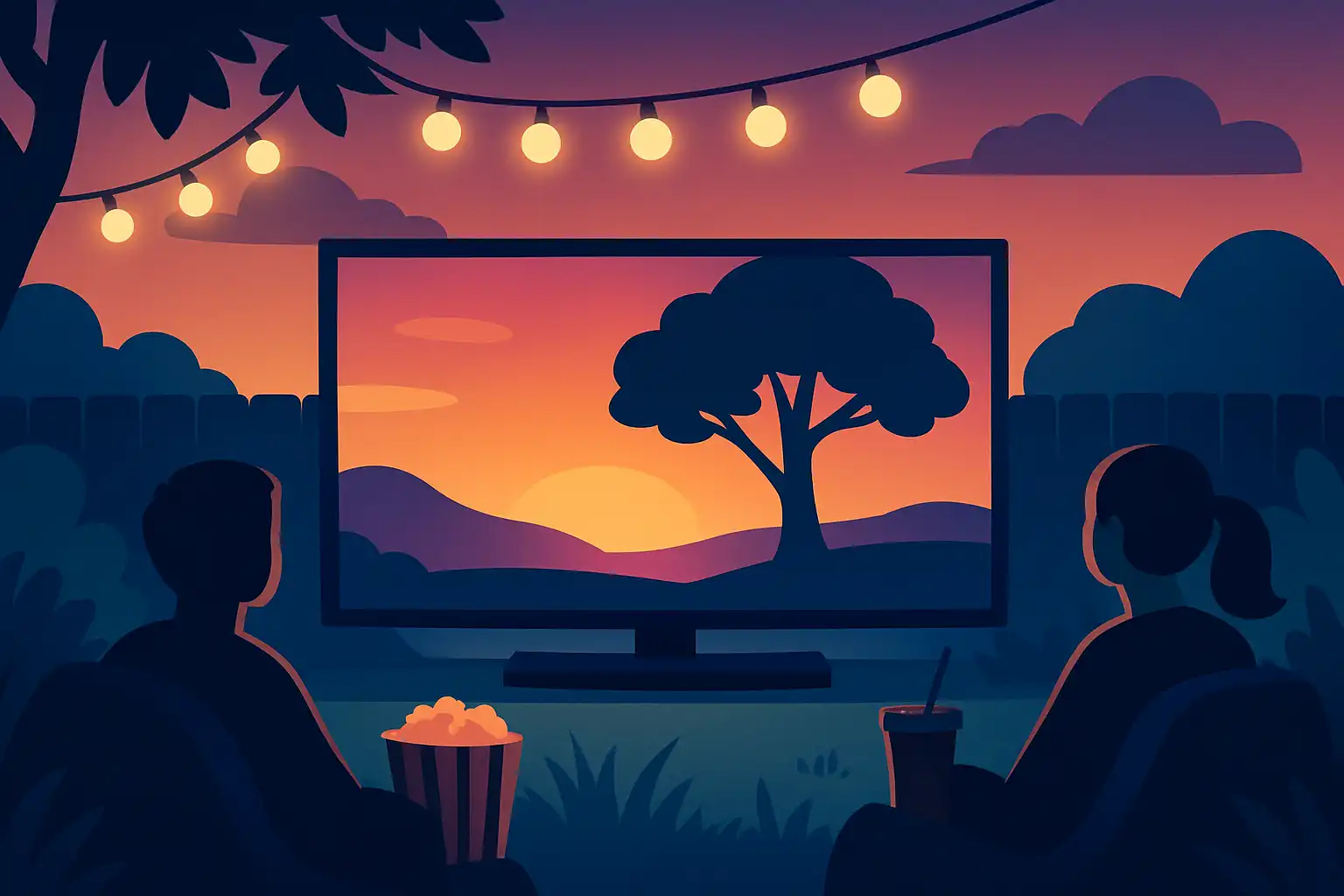 Outdoor filmavonden met je OLED tv: zo maak je je tuin klaar voor een zomerse bioscoopervaring