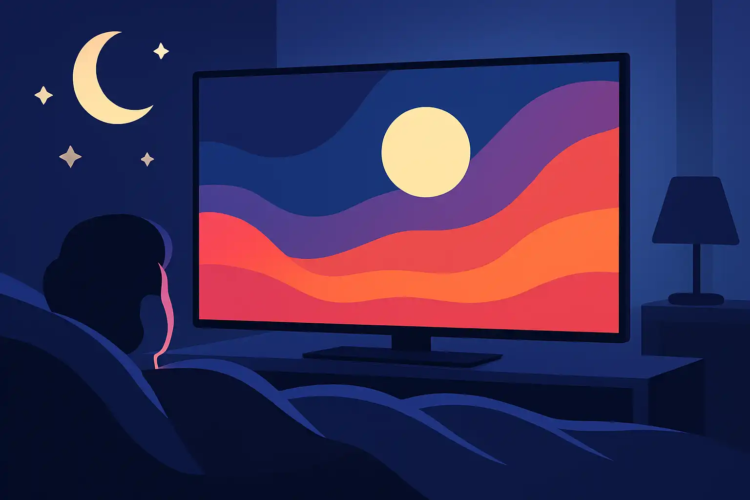 Zo bescherm je je slaapritme tijdens bingewatchen op je OLED tv