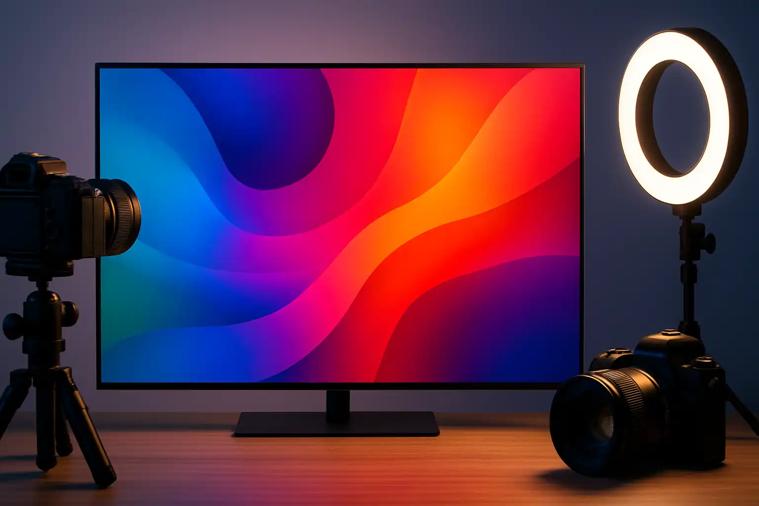 Zo gebruik je je OLED-tv als professionele achtergrond voor vlogs, streams en productfoto's