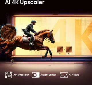 Smart TV Hisense 65E77Q 65 65" 4K Ultra HD HDR QLED