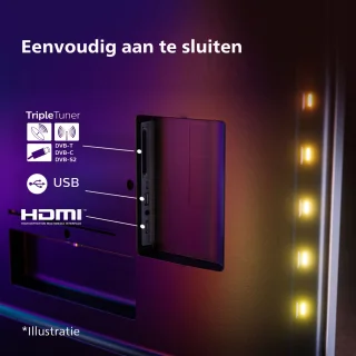 Philips 55OLED848/12 - 55 inch - 4K OLED - 2023