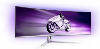 Philips Evnia 49M2C8900 - QD OLED Curved Gaming Monitor - Ambiglow - USB-C - 240hz - 49 inch