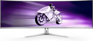 Philips Evnia 49M2C8900 - QD OLED Curved Gaming Monitor - Ambiglow - USB-C - 240hz - 49 inch