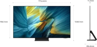 Samsung QE77S95F - 77 inch - 4K OLED - 2025- Buitenlands model