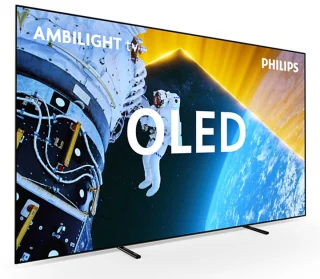 Philips 77OLED849/12 tv 195,6 cm (77") 4K Ultra HD Smart TV Wifi Zwart, Chroom