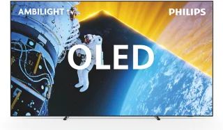 Philips 77OLED849/12 tv 195,6 cm (77") 4K Ultra HD Smart TV Wifi Zwart, Chroom