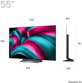 LG C5 OLED55C54LA - 55 inch - 4K OLED Evo - 2025