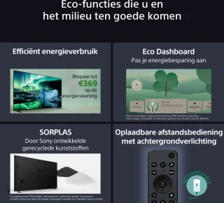 Sony BRAVIA 8 K-65XR84 - 65 inch - 4K OLED - 2024