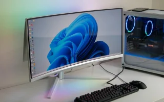 Philips Evnia 34M2C8600 - Curved QHD OLED Gaming Monitor - USB-C 90w - 175hz - Ambiglow - 34 inch