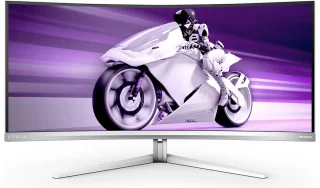 Philips Evnia 34M2C8600 - Curved QHD OLED Gaming Monitor - USB-C 90w - 175hz - Ambiglow - 34 inch