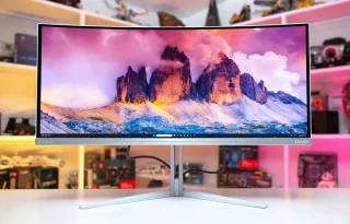 Philips Evnia 34M2C8600 - Curved QHD OLED Gaming Monitor - USB-C 90w - 175hz - Ambiglow - 34 inch