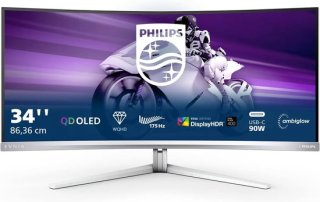 Philips Evnia 34M2C8600 - Curved QHD OLED Gaming Monitor - USB-C 90w - 175hz - Ambiglow - 34 inch review