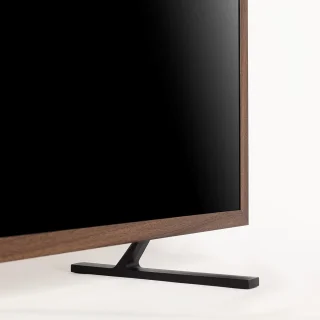 CREATE - QLED 4K 55" Smart TV met antireflectiescherm en kunstgalerij, Licht hout en donker hout framepakket - TV ART MATTE