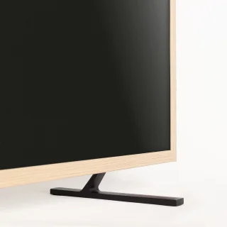 CREATE - QLED 4K 55" Smart TV met antireflectiescherm en kunstgalerij, Licht hout - TV ART MATTE