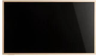 CREATE - QLED 4K 55" Smart TV met antireflectiescherm en kunstgalerij, Licht hout - TV ART MATTE