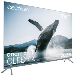 De Cecotec VQU30075+S 75" TV in één oogopslag