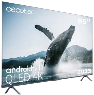 Cecotec VQU30085+S — 85" QLED-grootformaat voor films en gaming