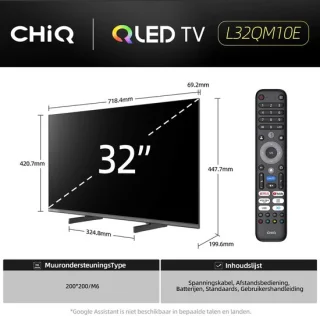 CHiQ L32QM10E 32 inch Smart TV review