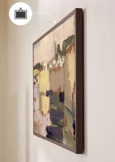 CREATE TV ART MATTE 55" Donker hout