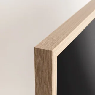 CREATE TV ART MATTE 65" Licht hout