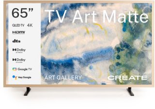 CREATE TV ART MATTE 65" Licht hout review