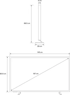 CREATE TV ART MATTE Smart TV
